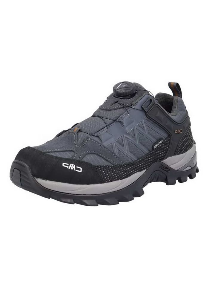 Schnürschuh in grau