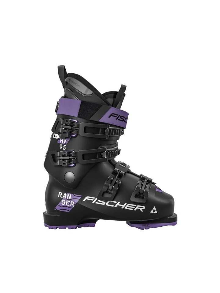 Skistiefel Alpin in schwarz