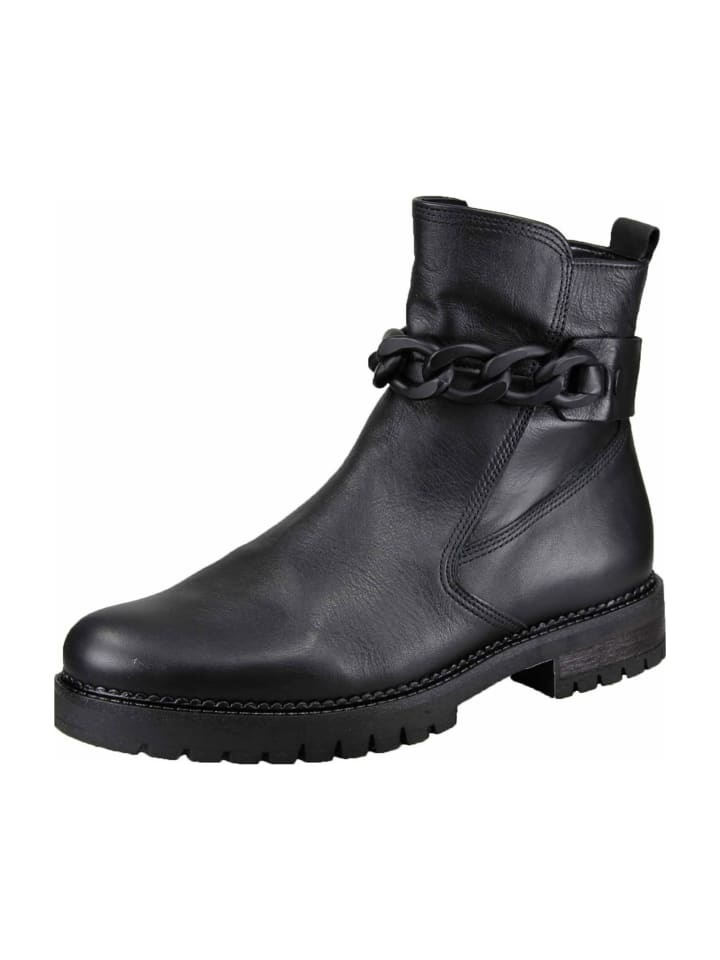 Komfort Stiefeletten in Schwarz