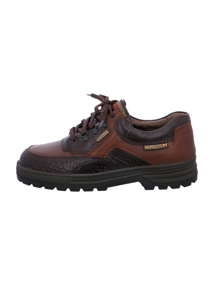 Komfort Schnürschuhe in Braun