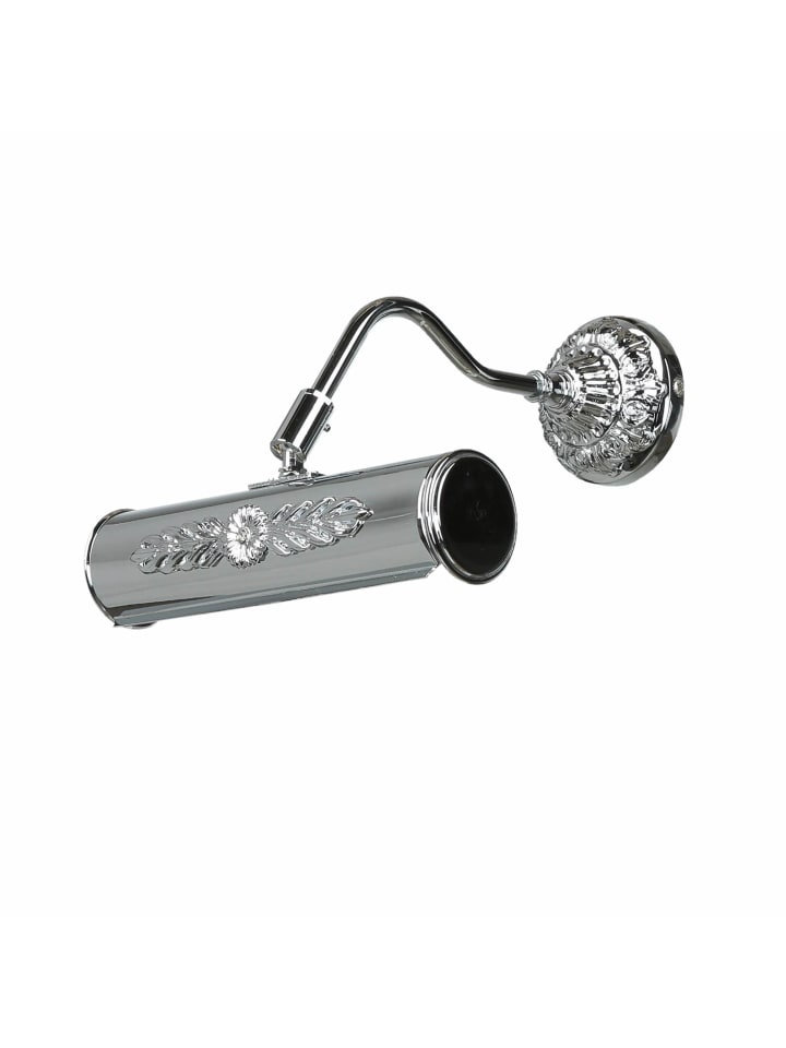 Wandlampe (B)20 x (H)12 cm in Chrom