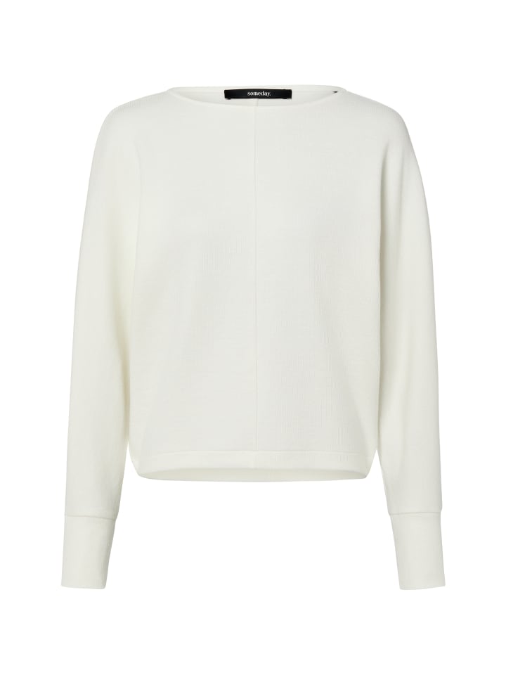 Sweatshirt Utibby texture in ecru