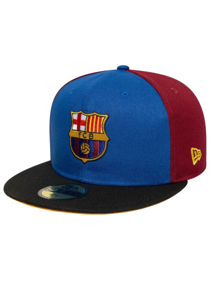 New Era Mes Que Un 59Fifty FC Barcelona Cap in Dunkelrot
