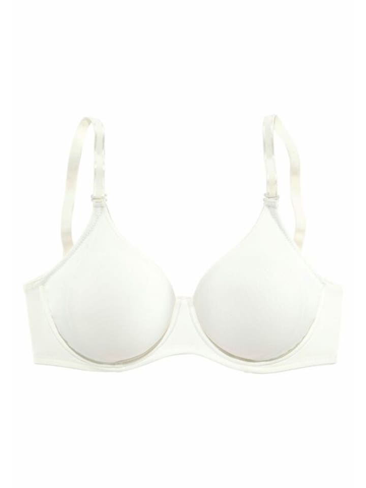 T-Shirt-BH in creme