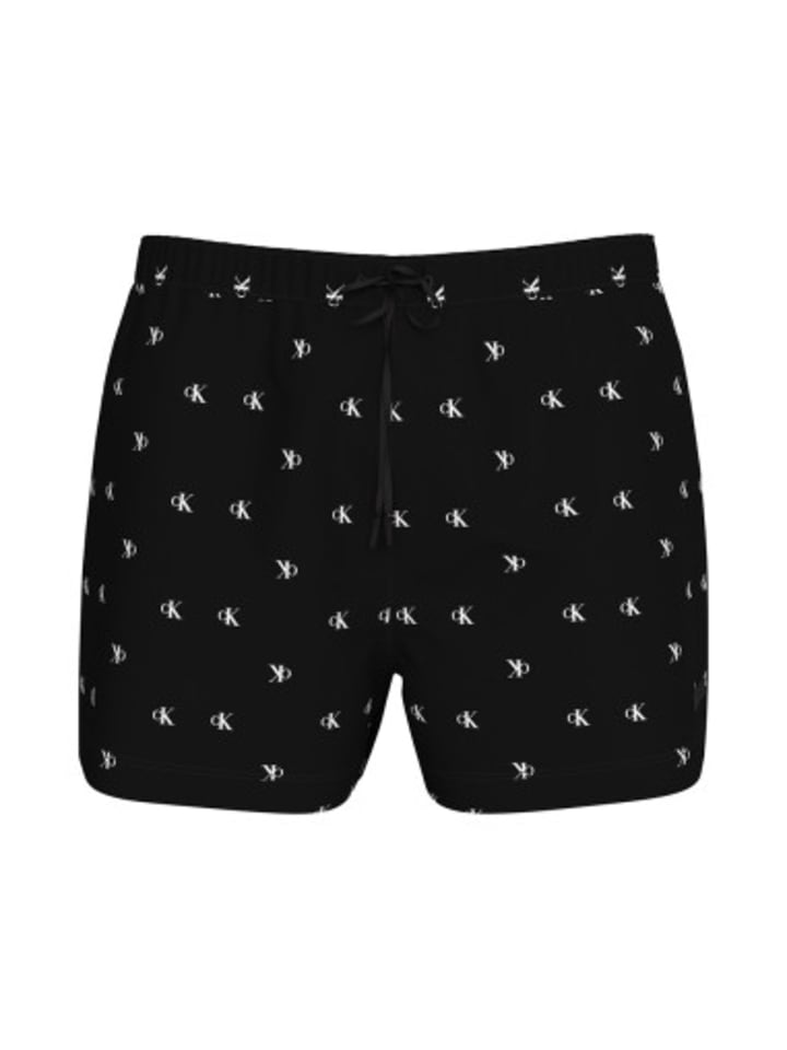 Badeshorts in Schwarz