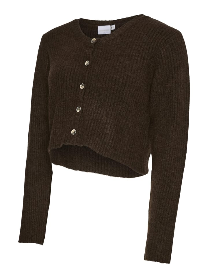 Strickjacke in Chocolate Torte