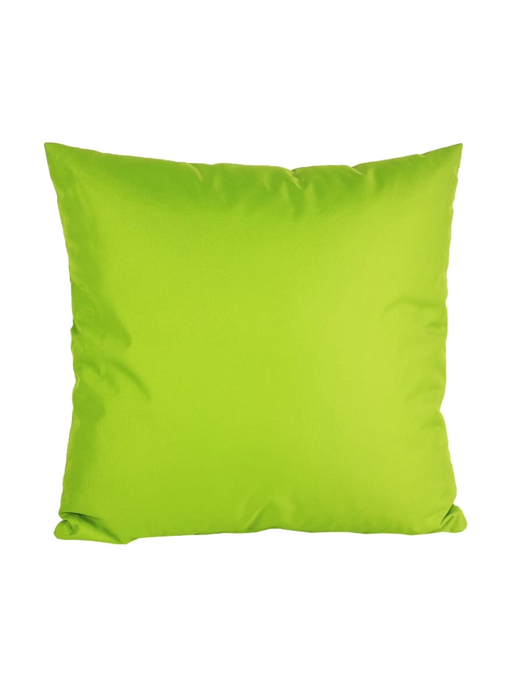 1x Outdoor Kissenhülle 45x45cm Uni in Grün