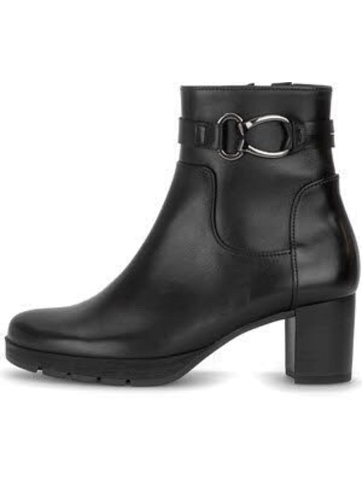 Klassische Stiefelette in schwarz