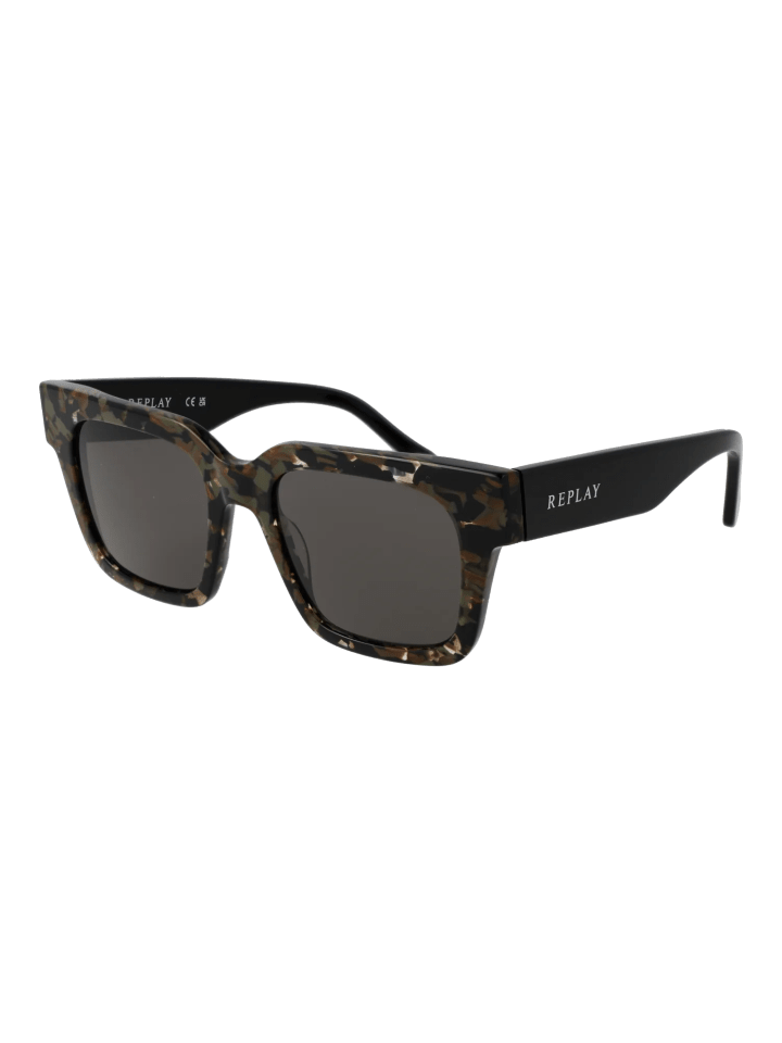 Unisex Sonnenbrille Quadratisch Mehrfarbig