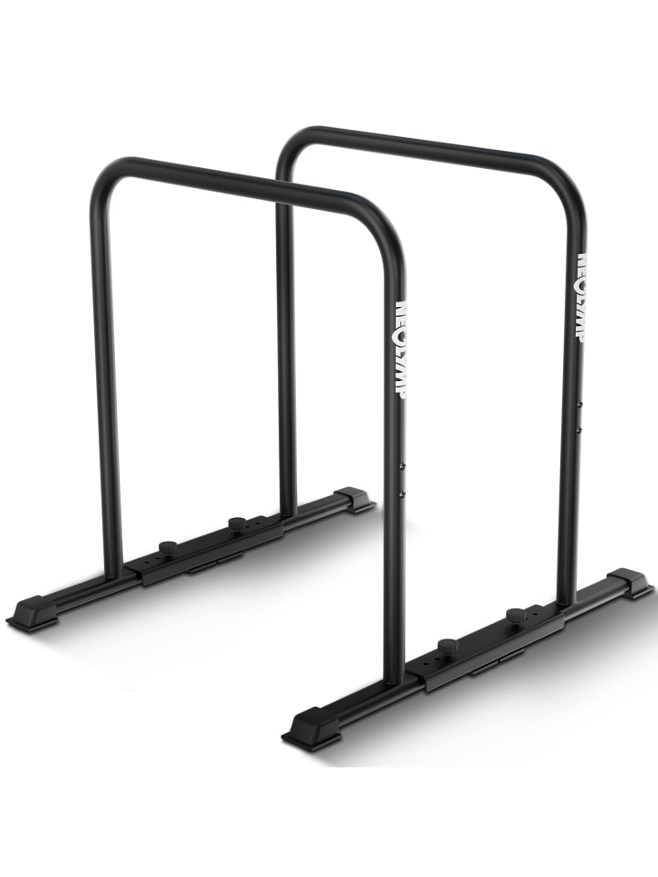 Dip-Station "DB210" 2tlg. Set in Schwarz, 51x31x8 cm