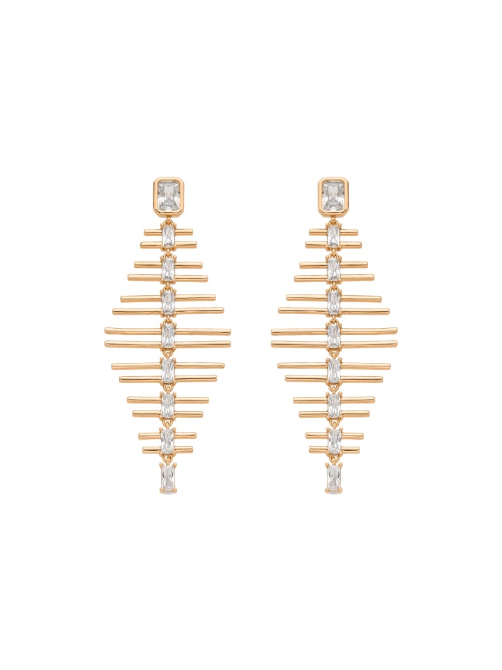 Ohrringe Sabrin mit 18 Karat Gold-Finish – SABRIN