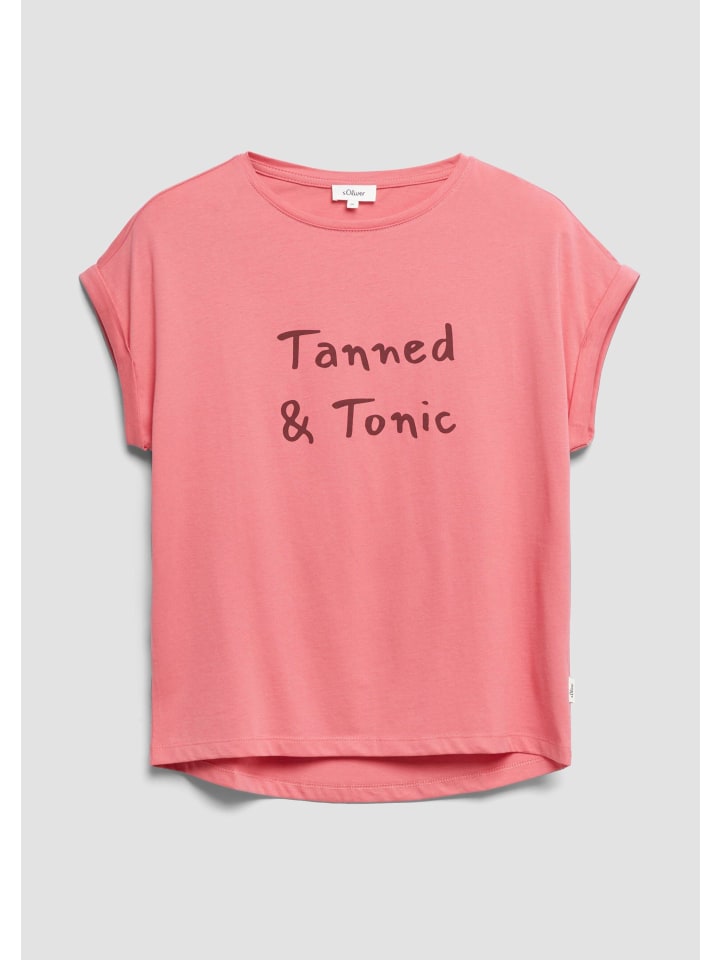 T-Shirt in 42D1_koralle