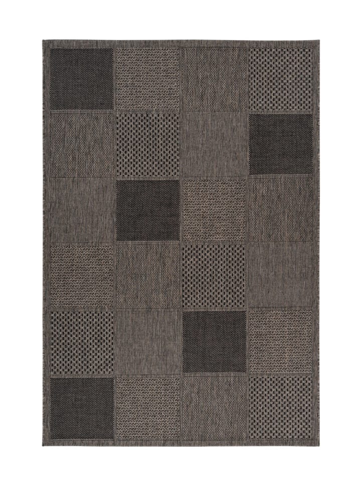 Kurzflor Teppich Indonesia in taupe - rechteckig