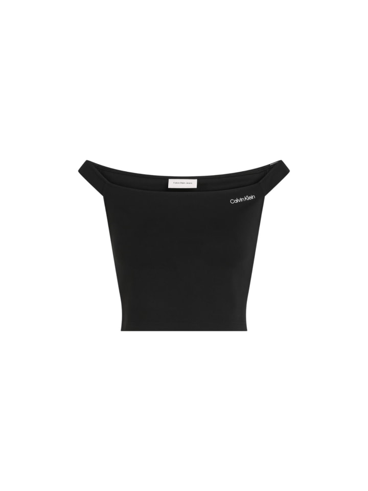 Schwarz Damen Top