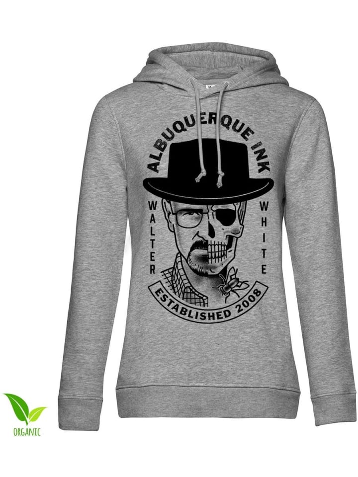 Hoodie "Albuquerque Ink Girls Hoodie" in Grau