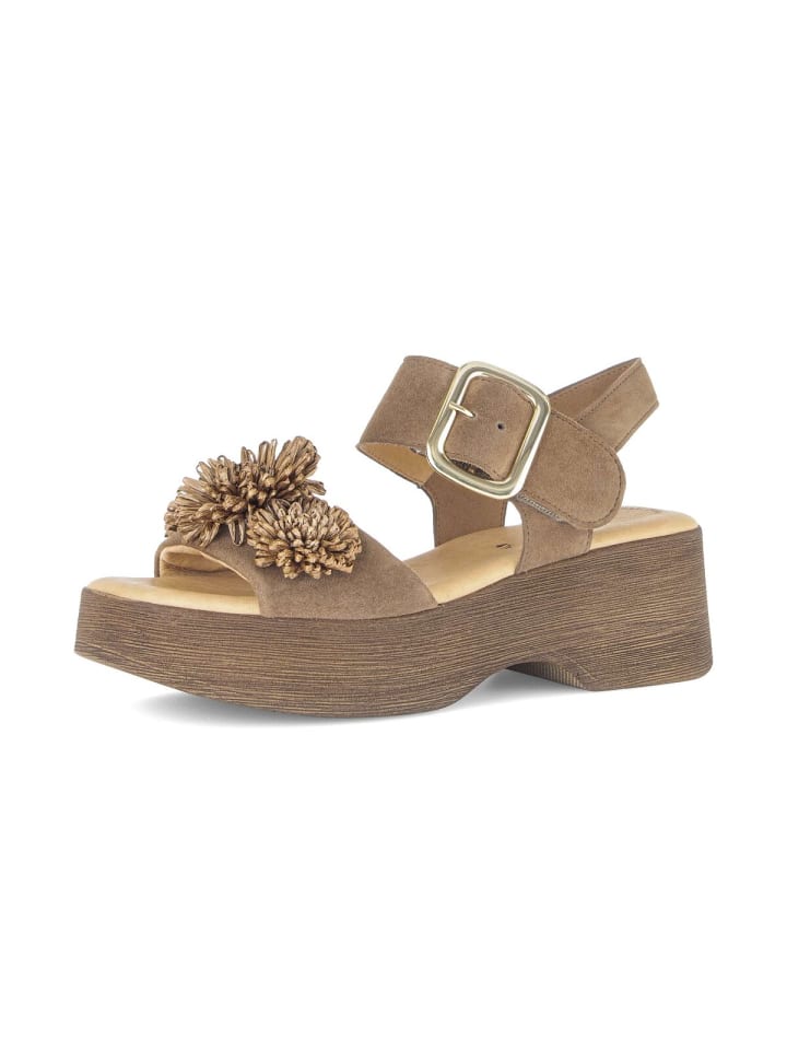Riemchensandalen in braun