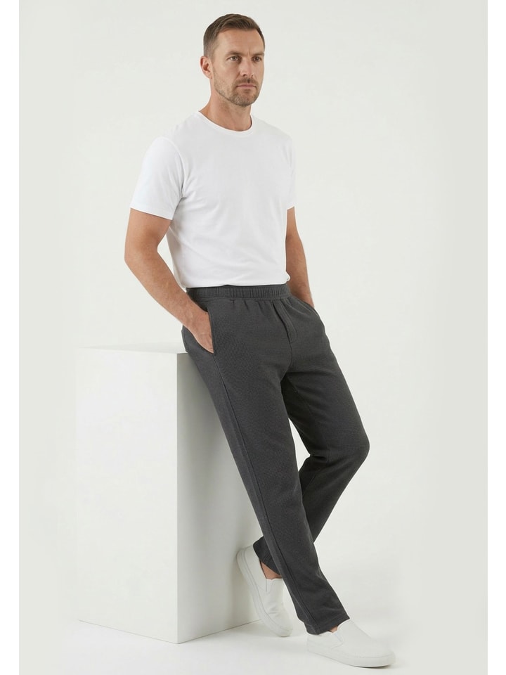 Sweatpant POZZAN in Anthracite