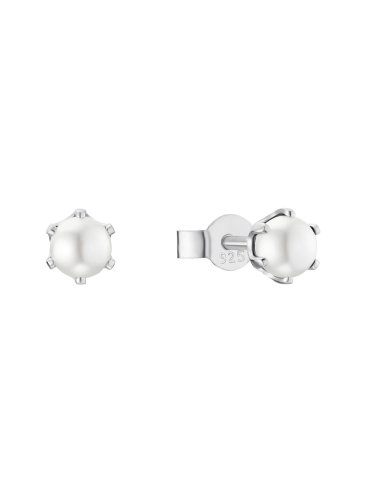 Ohrstecker Silber 925, rhodiniert in Silber