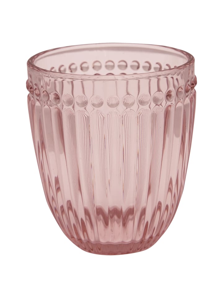 Glas ALICE PALE PINK Rosa