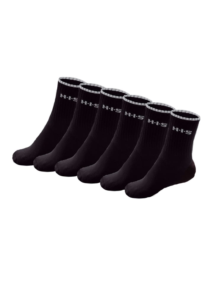 Sportsocken in schwarz