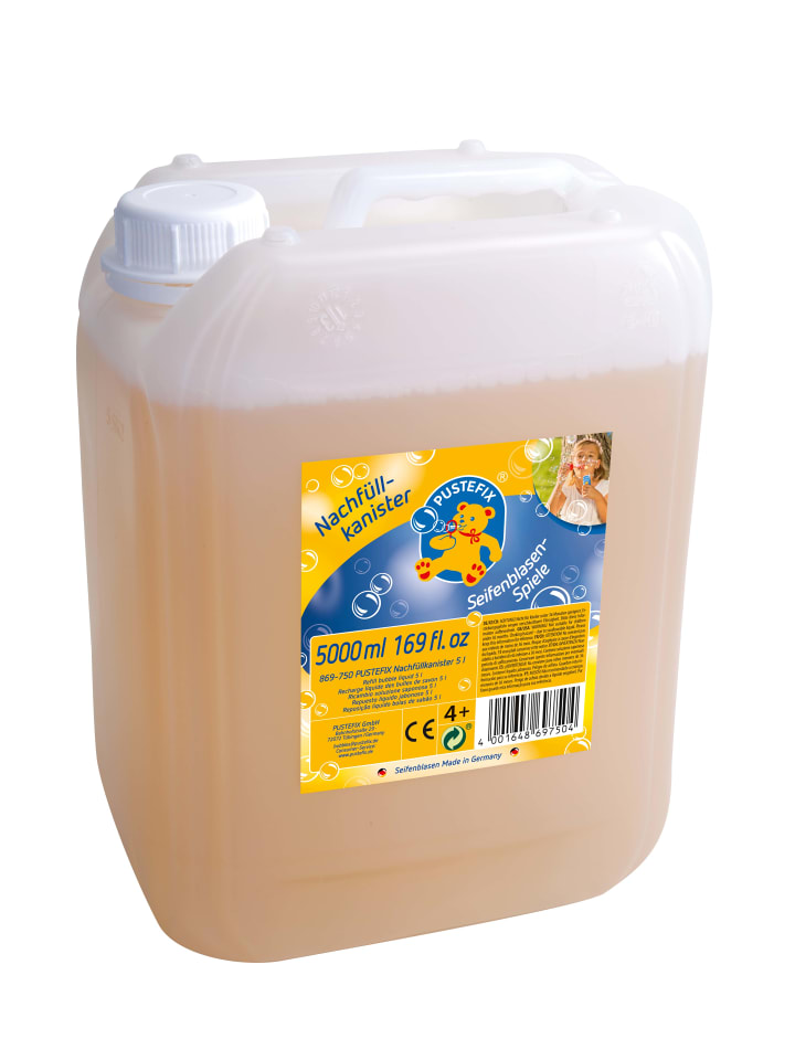 PUSTEFIX Seifenblasen Nachfüllkanister 5 Liter
