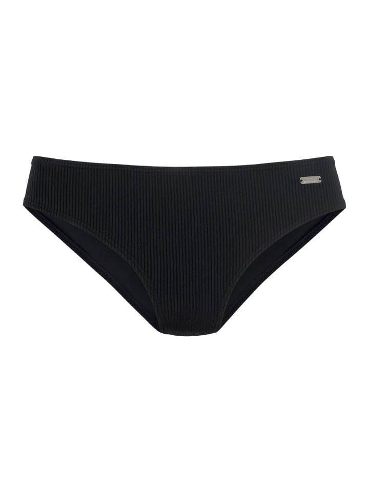 Bikini-Hose in schwarz