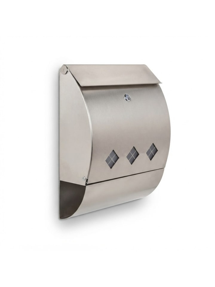 Briefkasten in Silber
