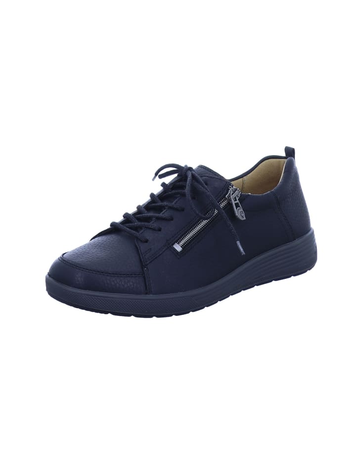 Schnürschuh in schwarz