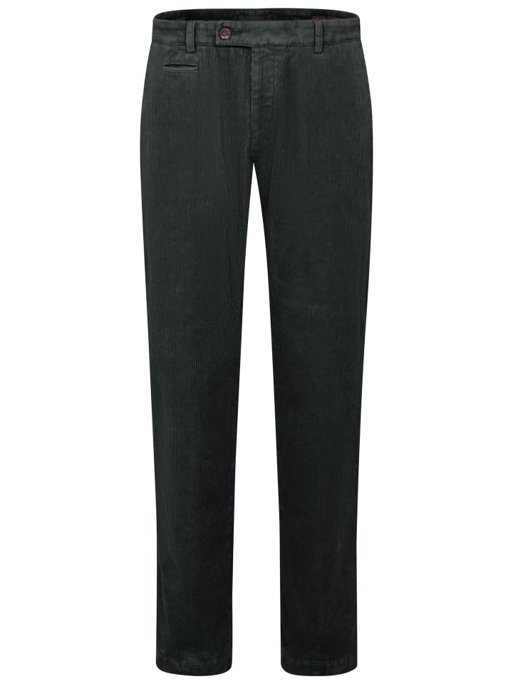 Cordhose in grau