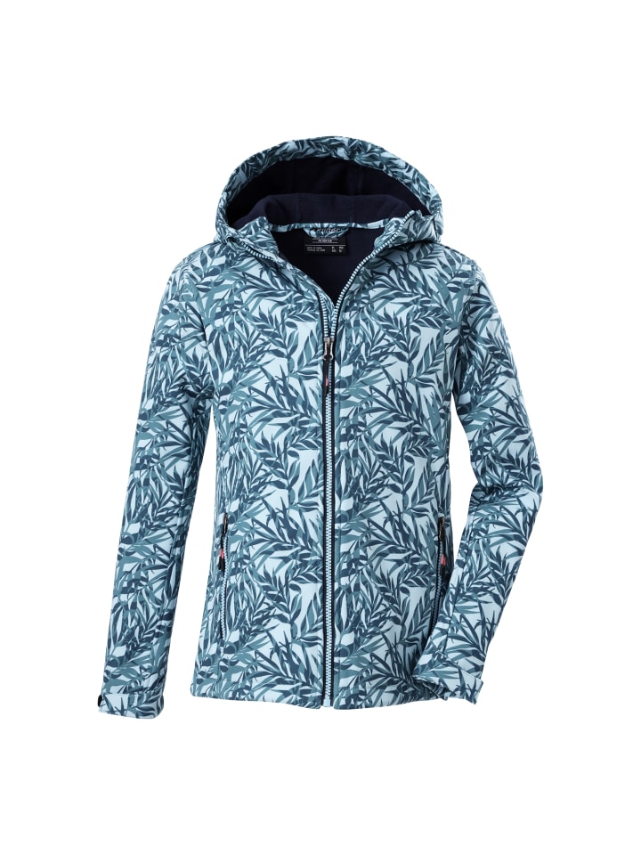 Softshelljacke Mädchen Softshelljacke Print in Grün2026