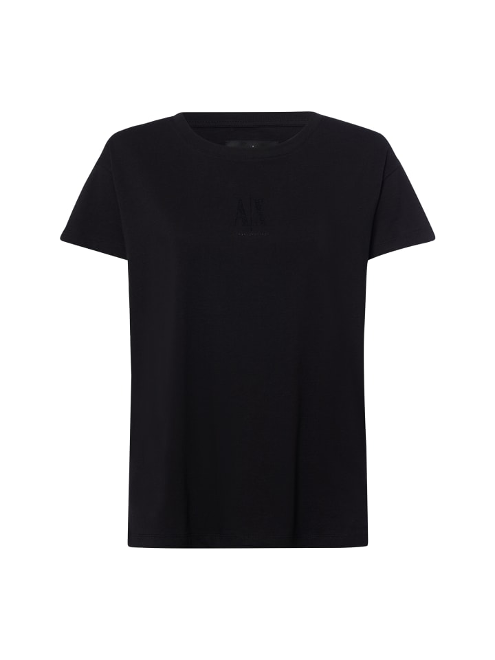 T-Shirt in schwarz