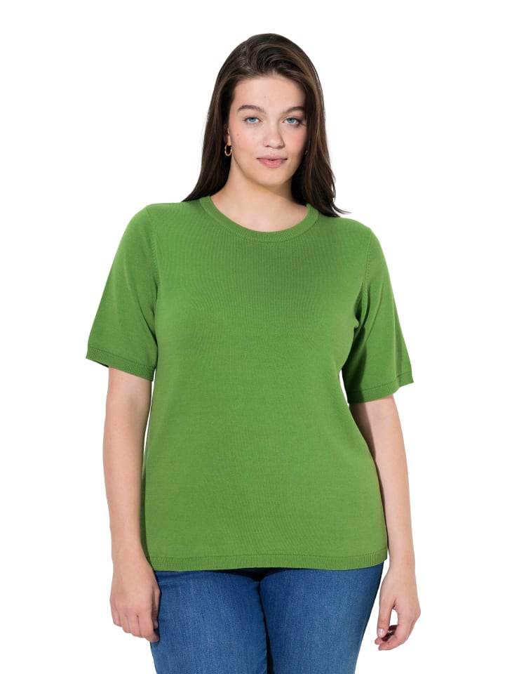 Pullover in moosgrün