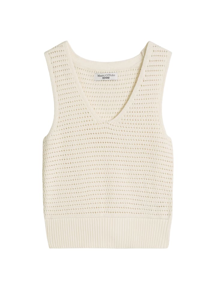 Stricktop slim in Creamy White