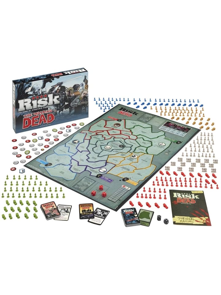 Risk - The Walking Dead - Survival Edition (englisch) in bunt