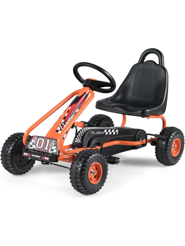 Gokart von 3-6 Jahren in Orange