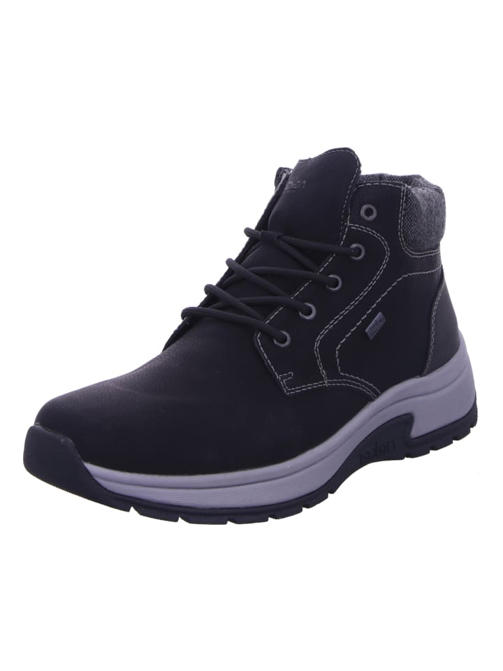Schnürstiefel Mit Tex-Membran in schwarz