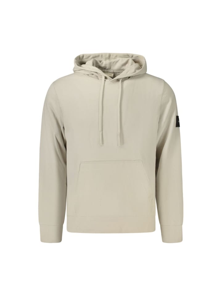 Grau Baumwolle Herren Sweatshirt