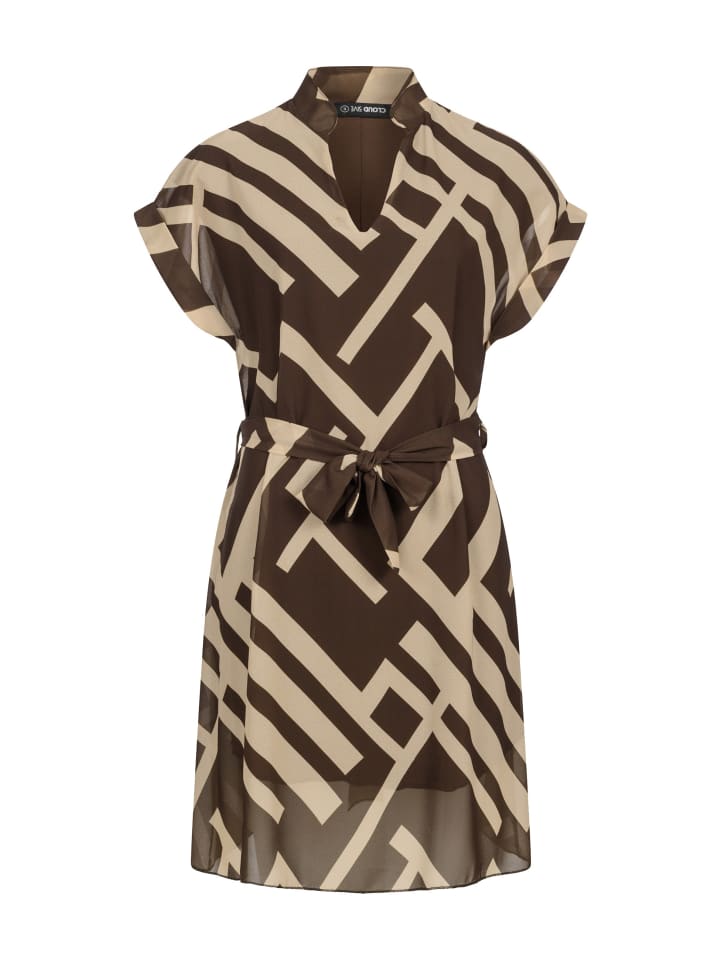 Day Dress in brown