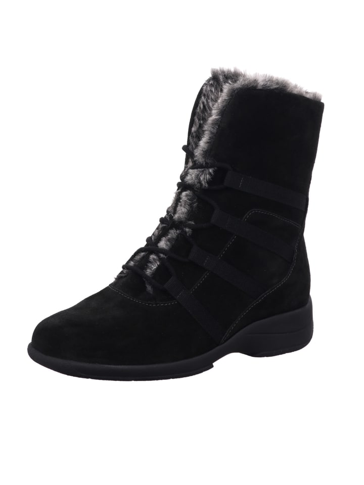 Damen Winterschuhe warm Mary - Weite M in Schwarz