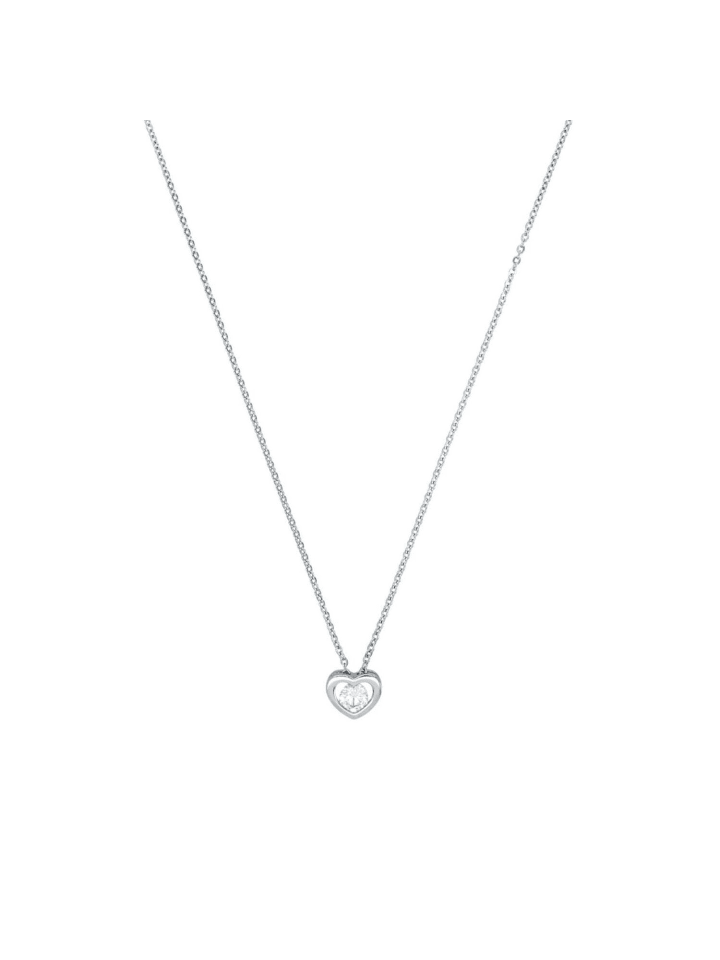 Collier Silber 925, rhodiniert in silber