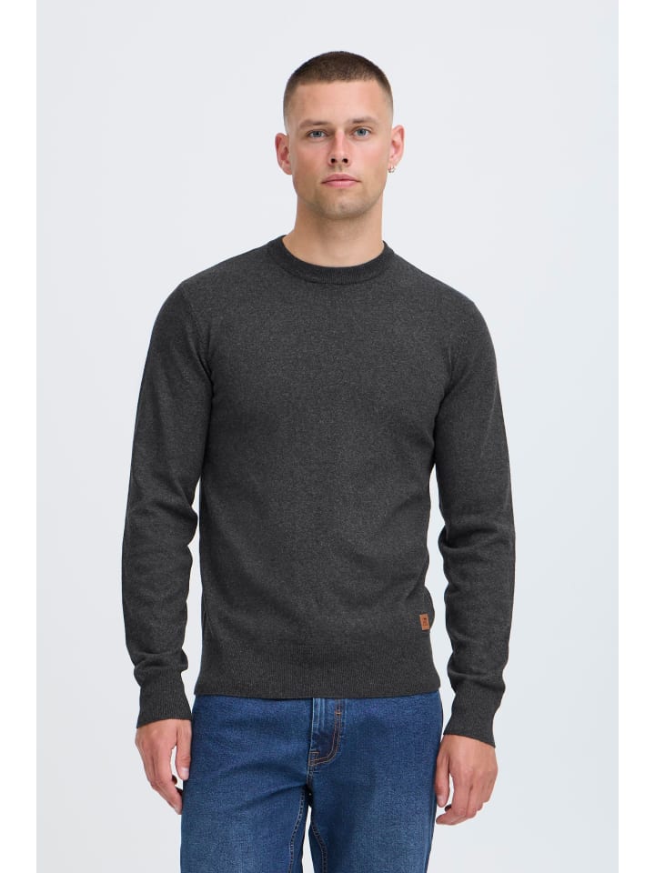 Strickpullover BHMFinn in Grau