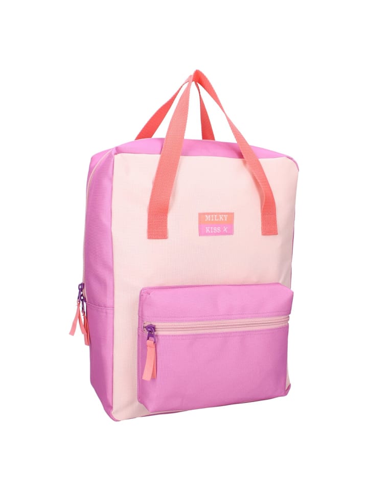Milky Kiss Rucksack Best Of Both Worlds – Stylischer Schulrucksack in Rosa