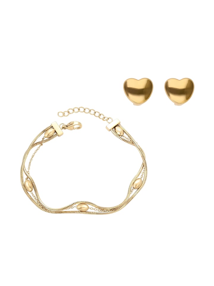 Women Jewelry Set in gold