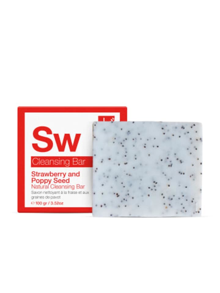 Strawberry & Poppy Seed Cleansing Bar 100gr