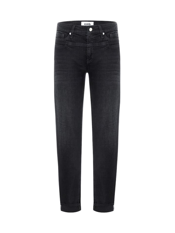 Slim Fit Jeans für Damen in uni