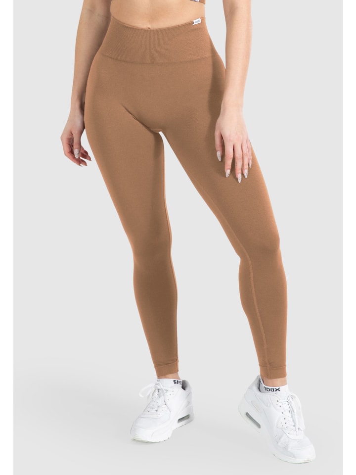 Leggings Seamless Amaze Pro in Hellbraun