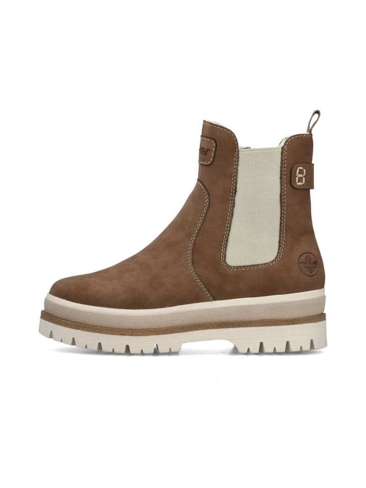 Stiefelette in braun