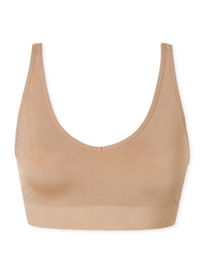 Bügelloser BH Classic Seamless in maple