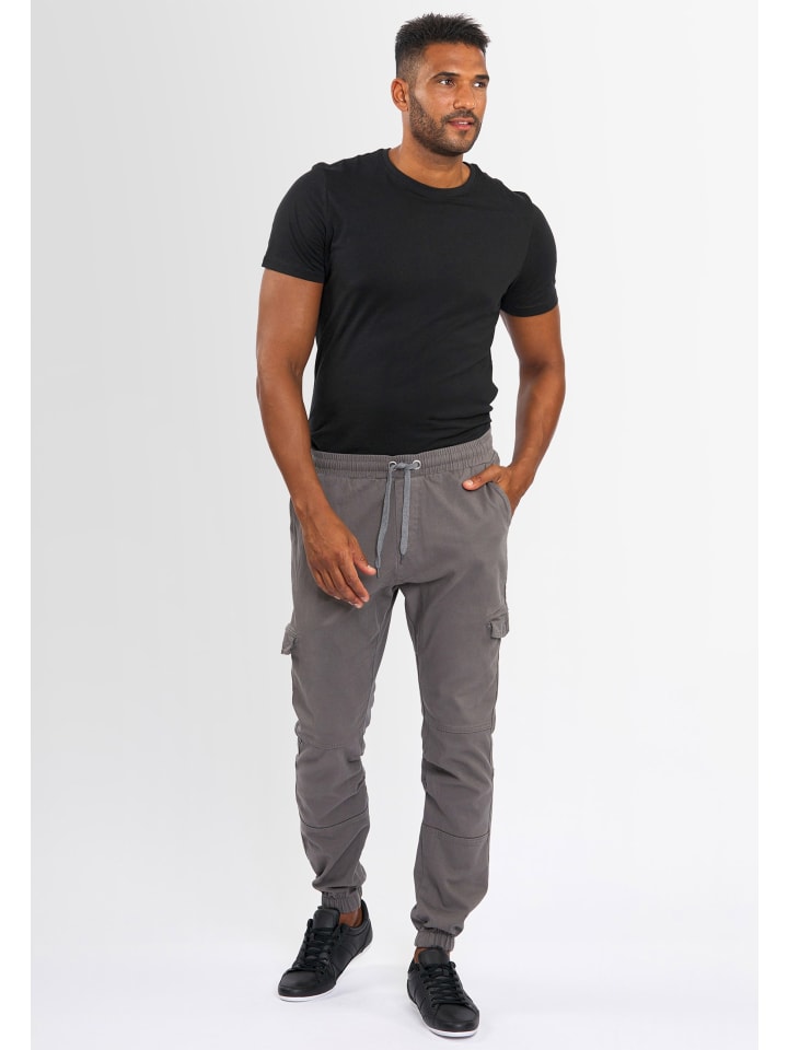 Hose Regular Fit in Grau