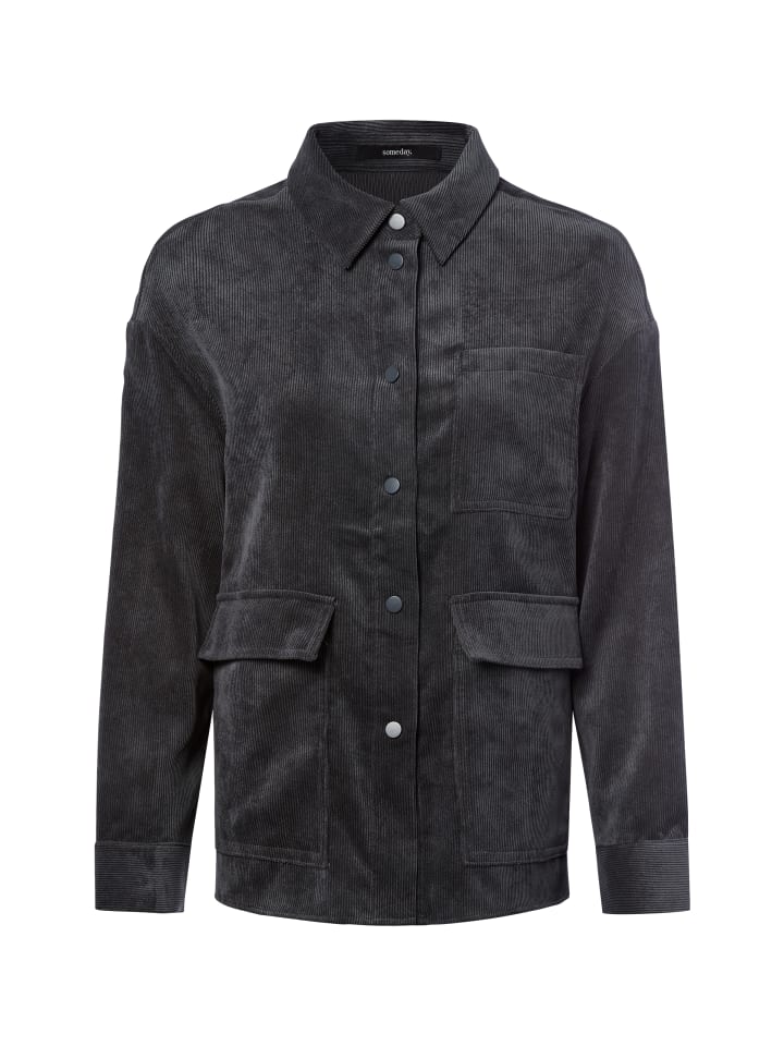 Bluse Zortea in anthrazit
